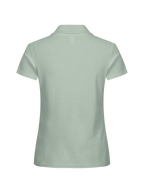 Clique Basic Polo – dame – Salviegrønn – bakside