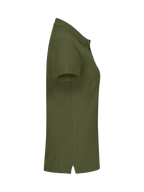 Clique Basic Polo – dame – Armygrønn – høyre side