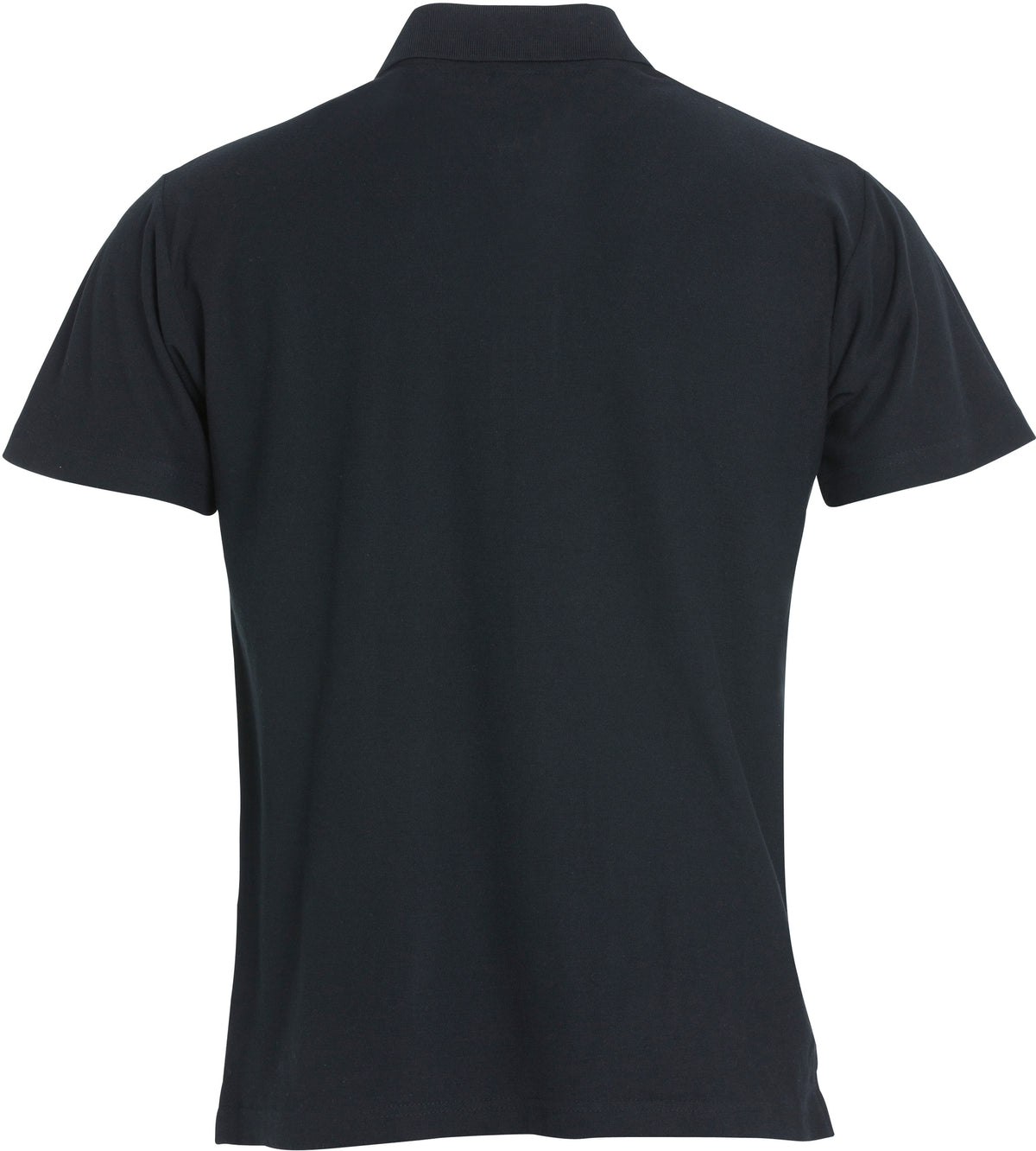 Clique Basic Polo S/S – junior – Svart – bakside