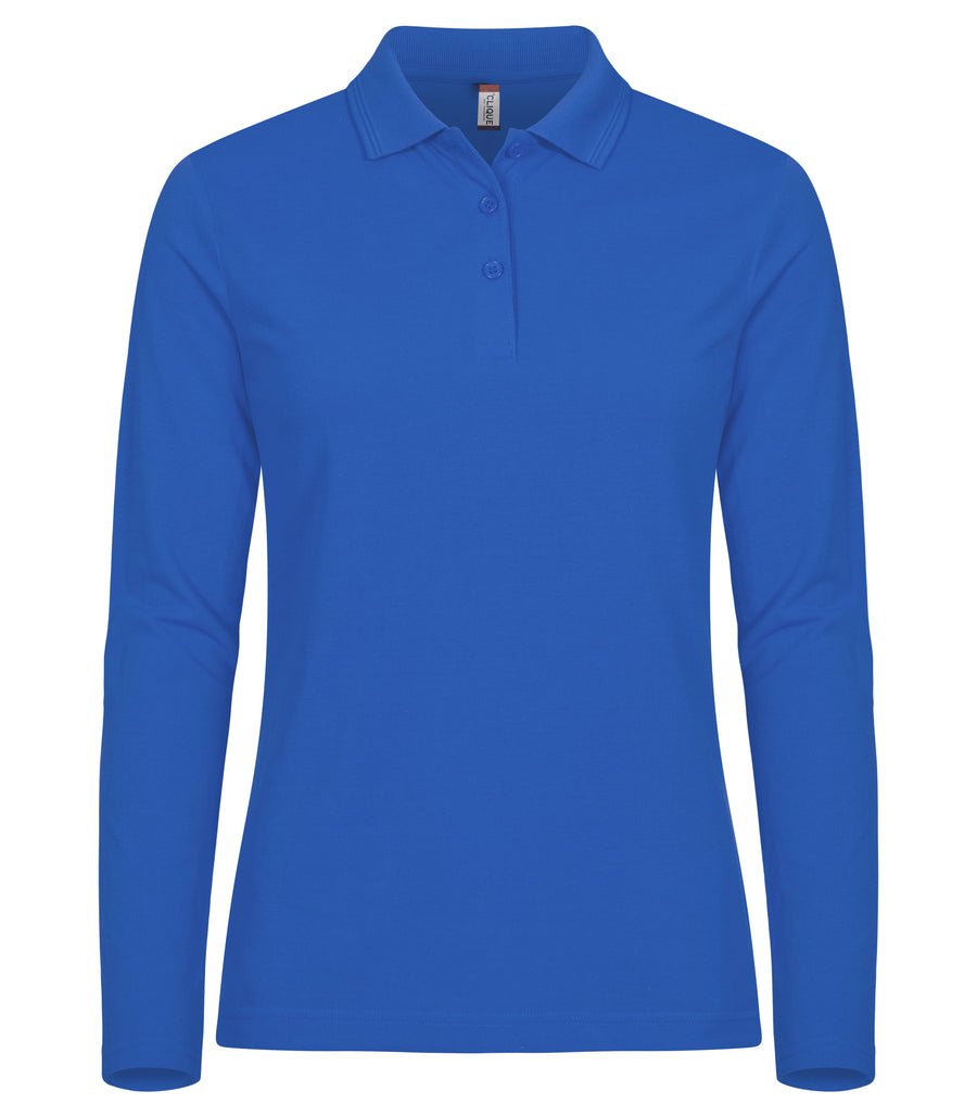 Clique Manhattan L/S – dame – Kongeblå – forside