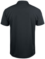 Clique Basic Active Polo – Svart – bakside