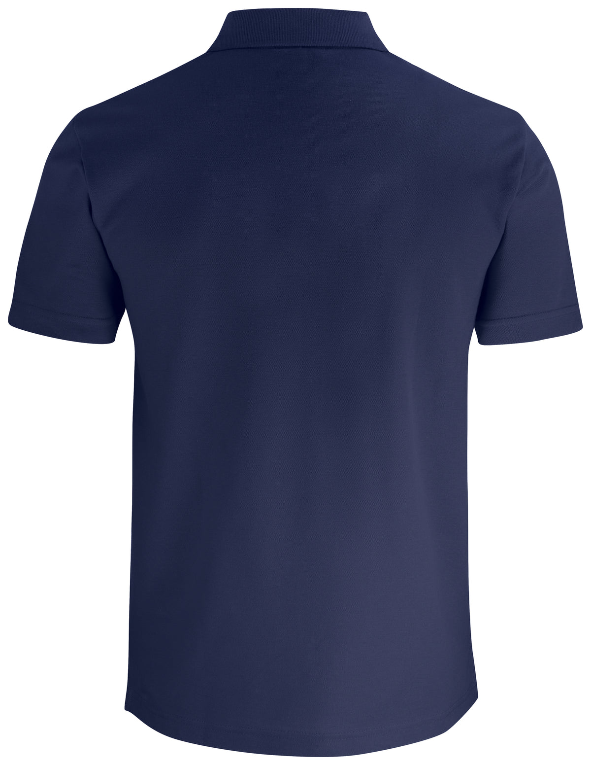 Clique Basic Polo Pocket – Mørk marineblå – bakside