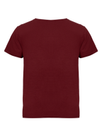 Clique Basic-T Loose Fit – Burgunder – bakside