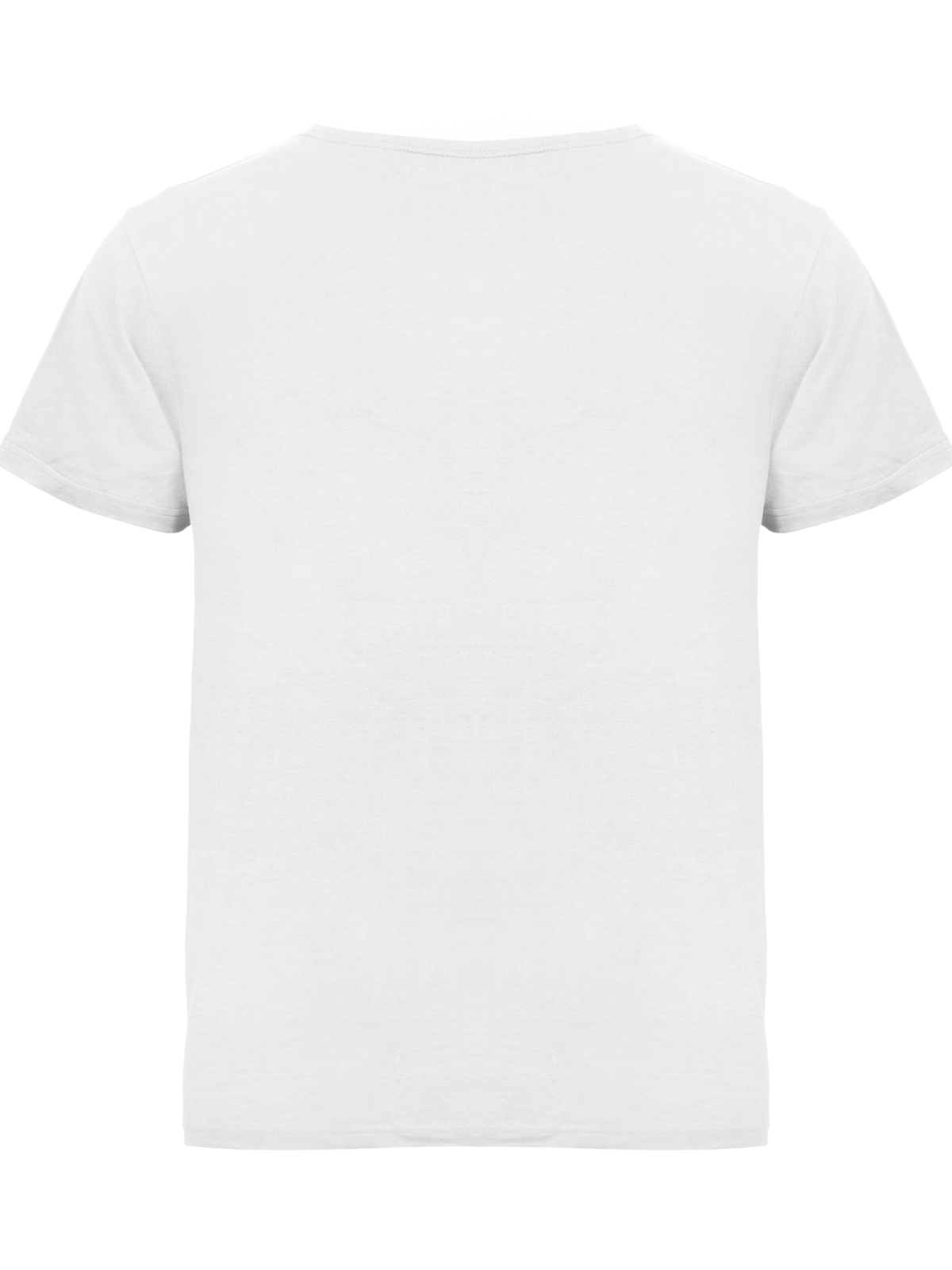 Clique Basic-T Loose Fit – Hvit – bakside