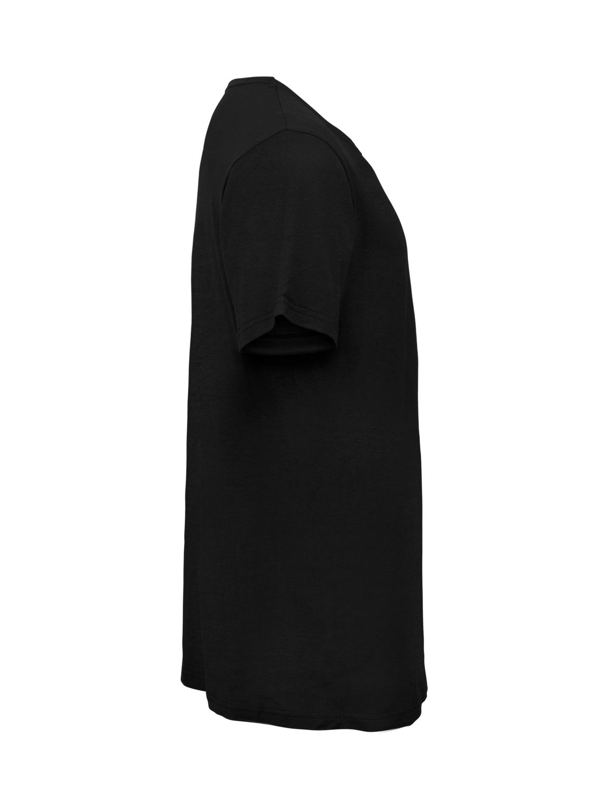 Clique Basic-T Loose Fit – Svart – høyre side