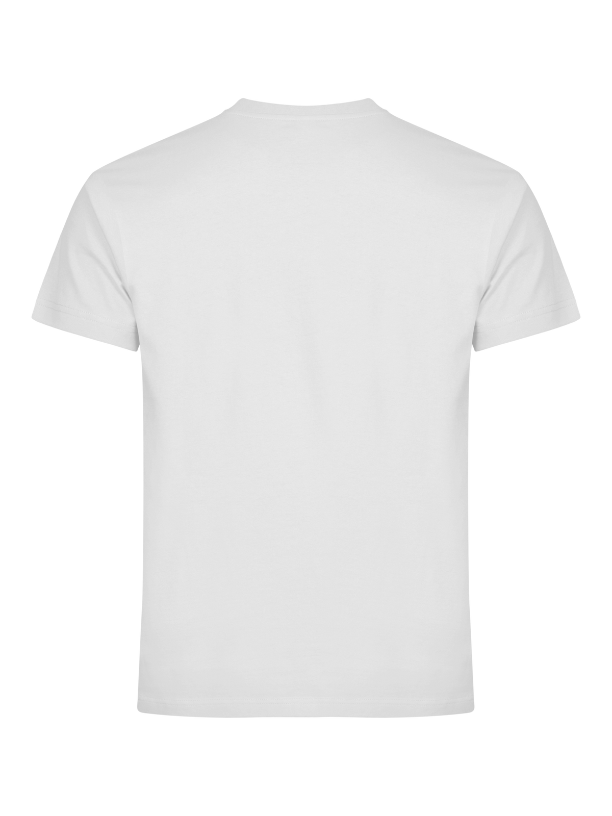 Clique Basic-T – Hvit – bakside