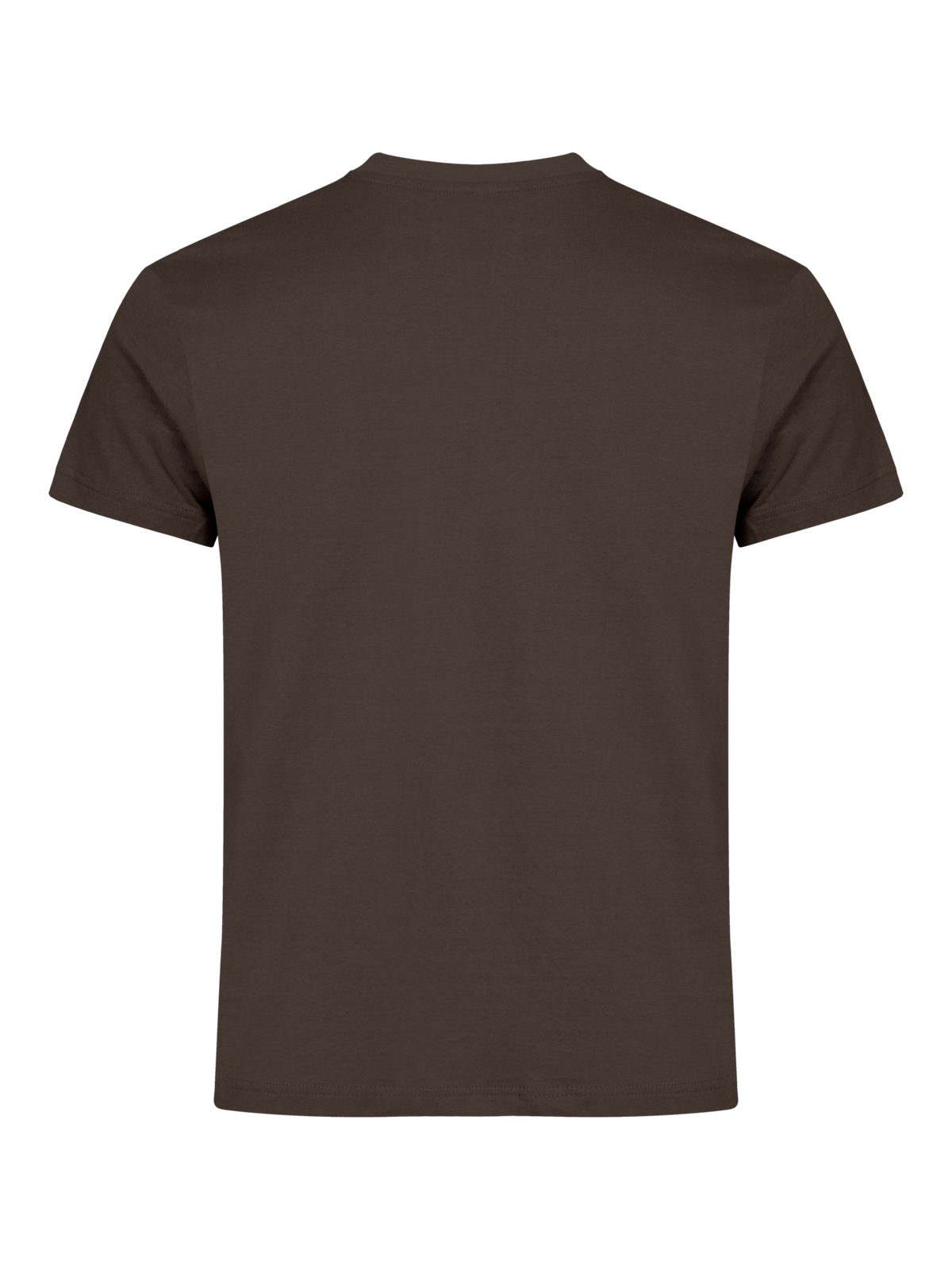 Clique Basic-T – Mørk mokka – bakside