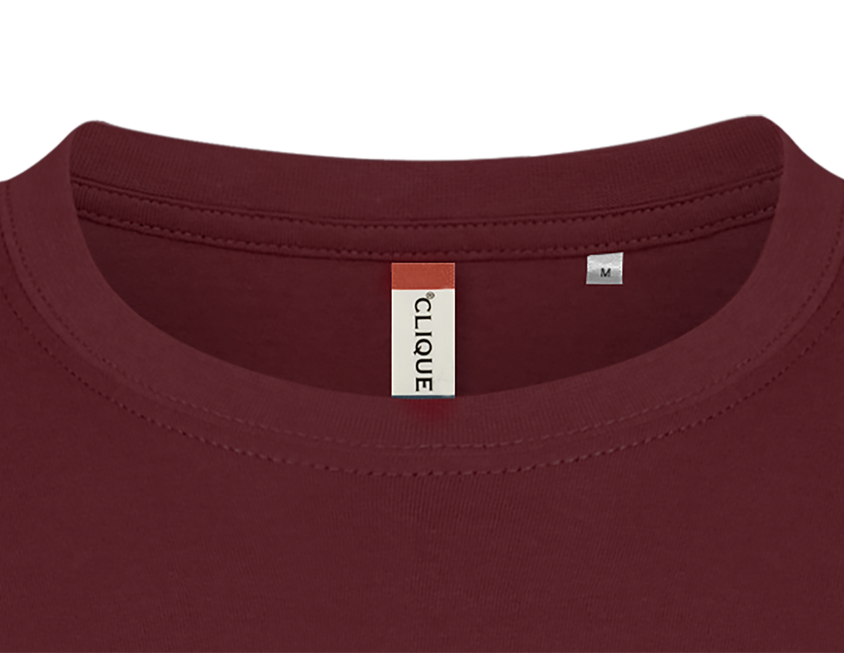 Clique Basic-T – Burgunder – produktbilde