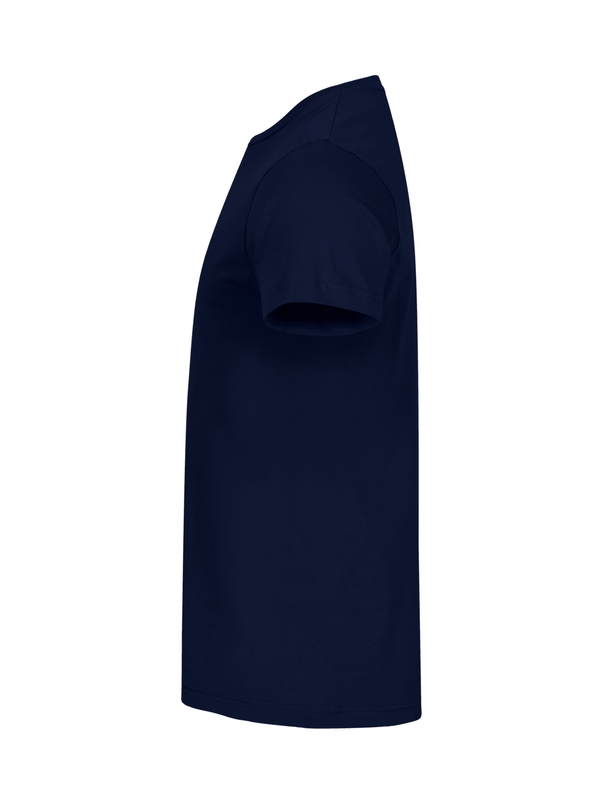 Clique Basic-T – Mørk marineblå – venstre side