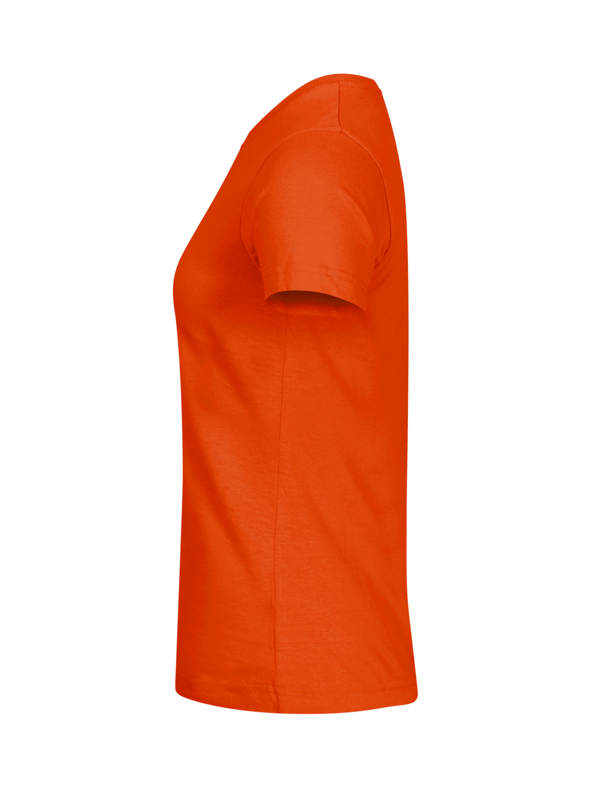 Clique Basic-T – dame – Blodoransje – venstre side