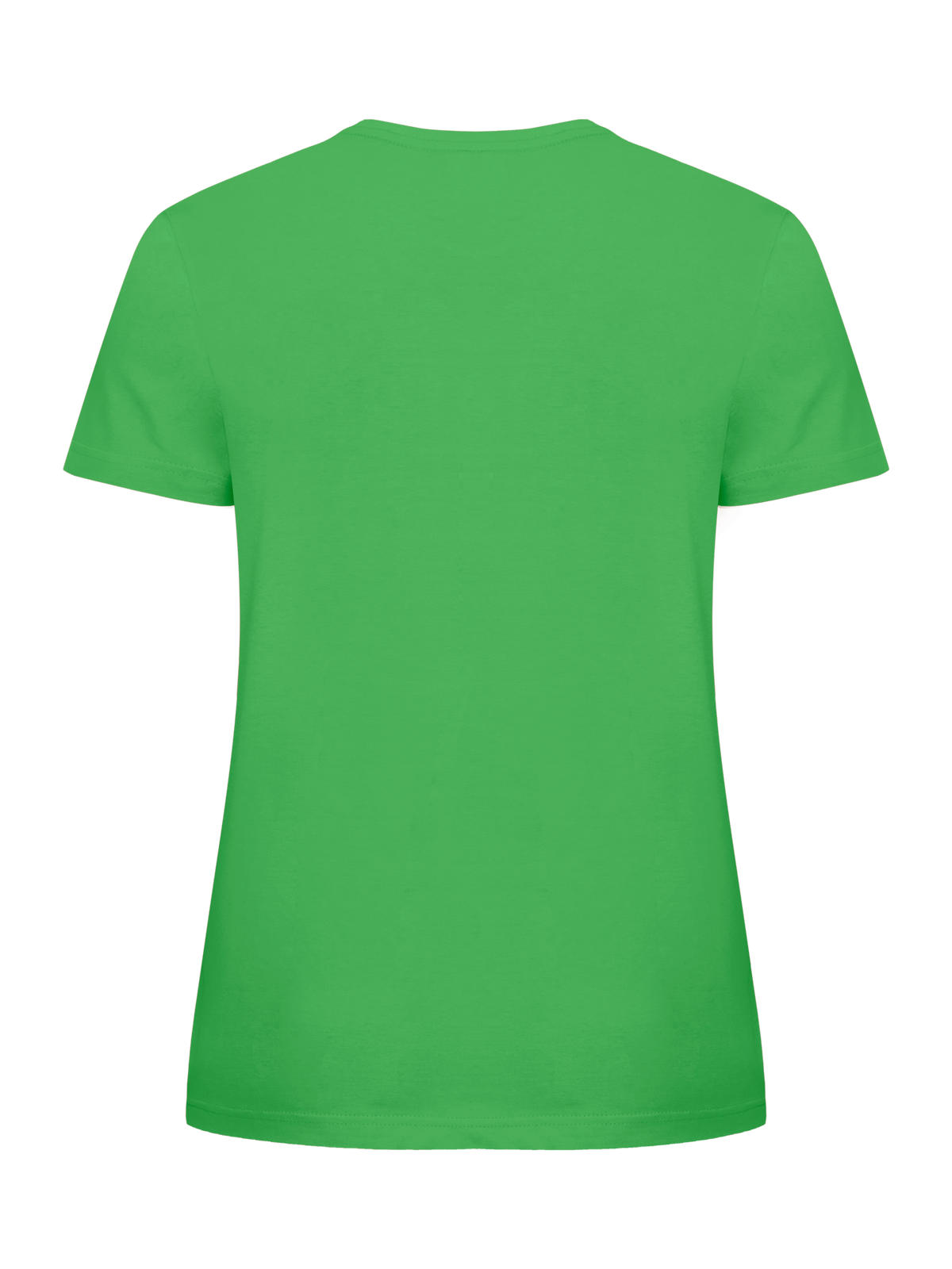 Clique Basic-T – dame – Eplegrønn – bakside