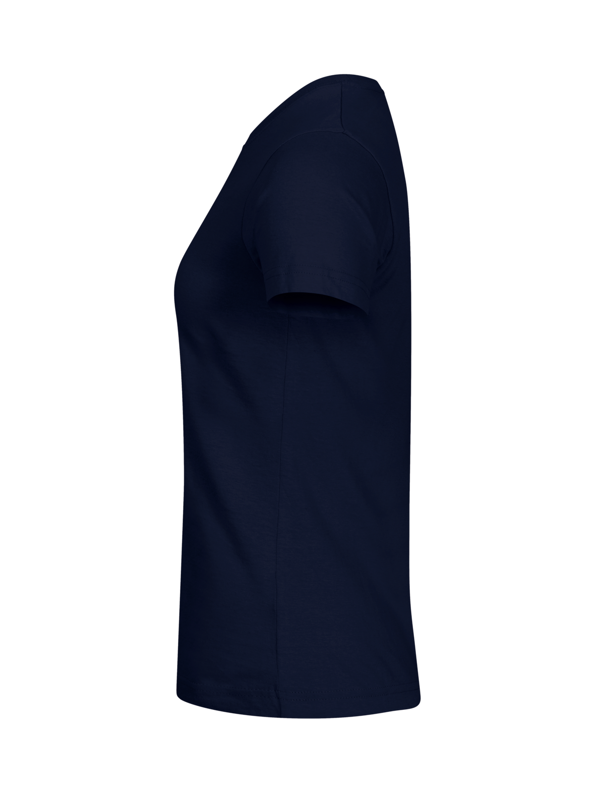 Clique Basic-T – dame – Mørk marineblå – venstre side