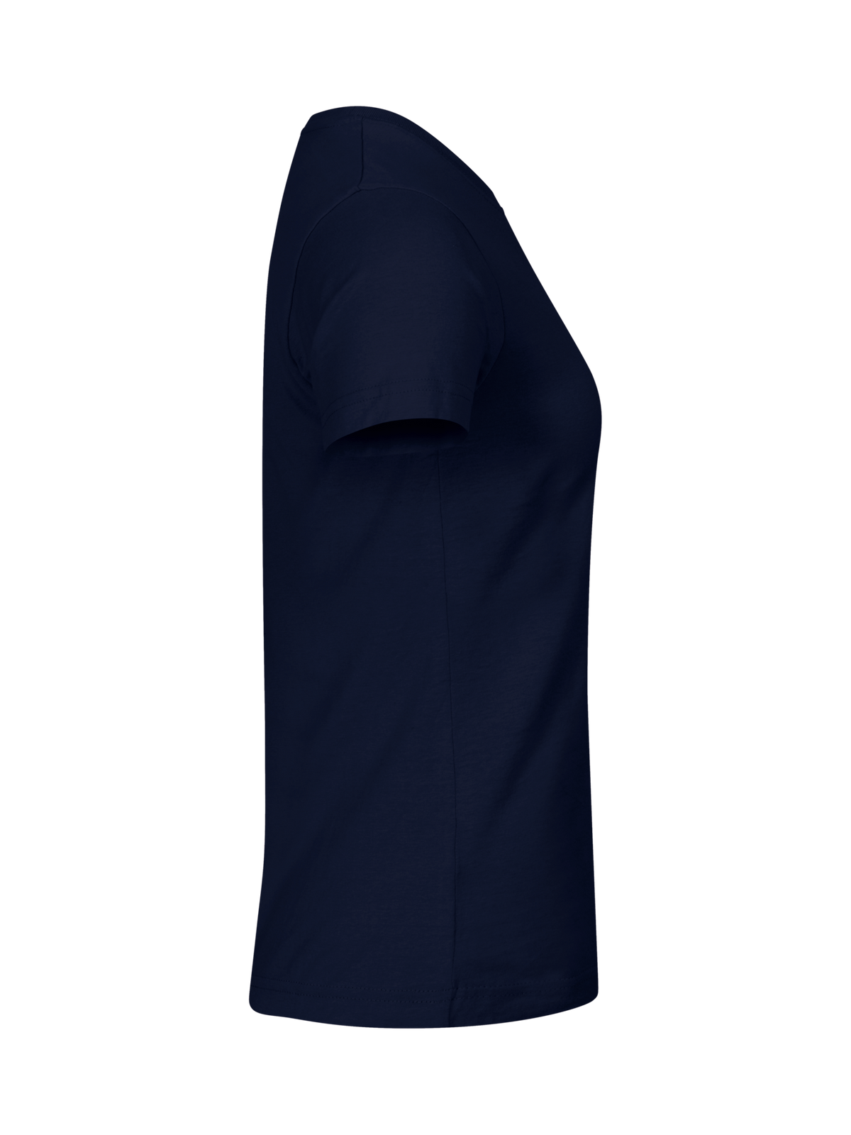Clique Basic-T – dame – Mørk marineblå – høyre side