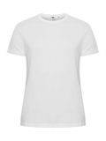 Clique Basic-T – dame – Hvit – forside