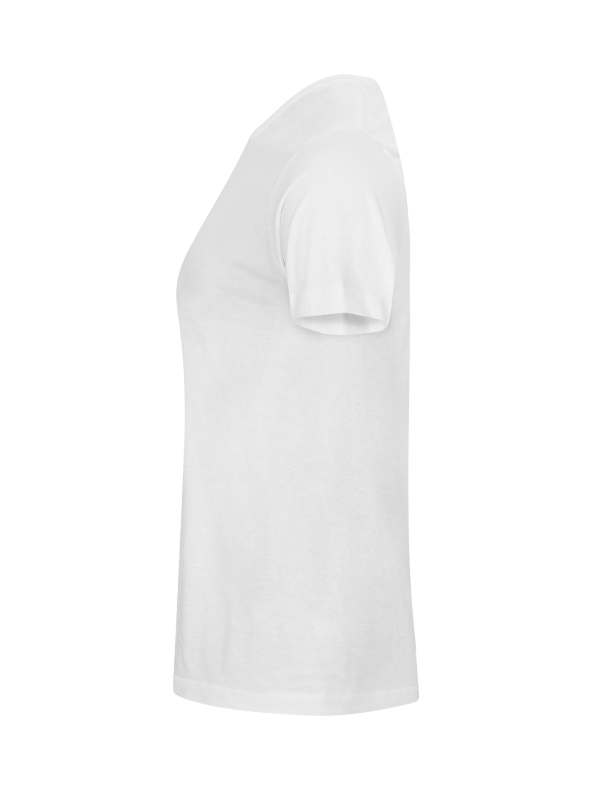 Clique Basic-T – dame – Hvit – venstre side