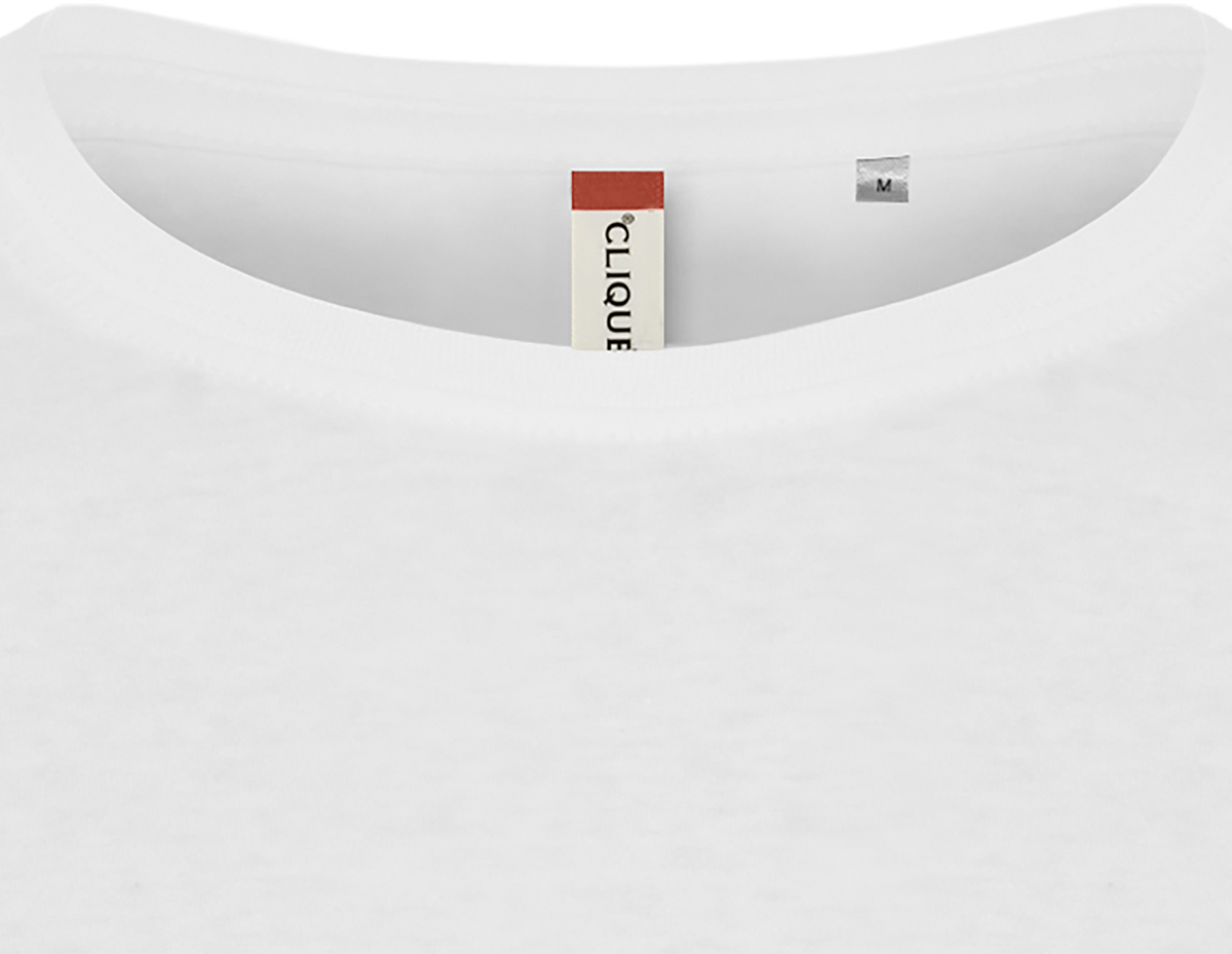 Clique Basic-T – dame – Hvit – produktbilde