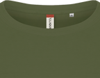 Clique Basic-T – dame – Armygrønn – produktbilde