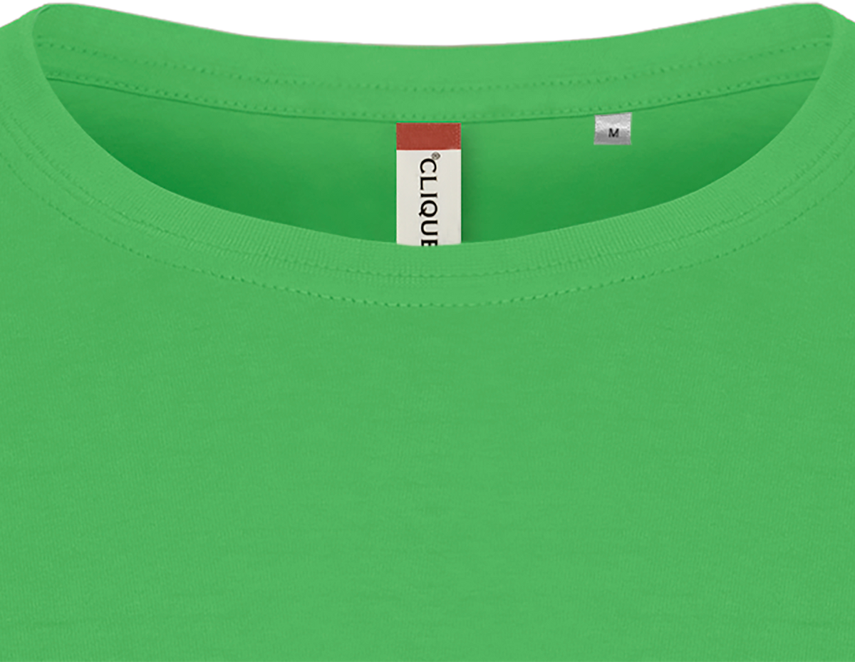 Clique Basic-T – dame – Eplegrønn – produktbilde