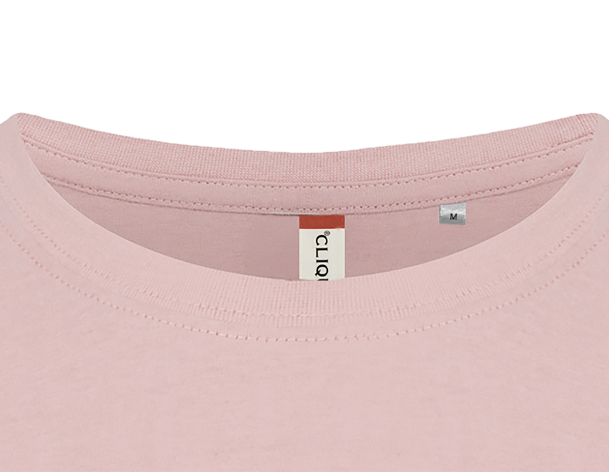 Clique Basic-T – dame – Rosa – produktbilde