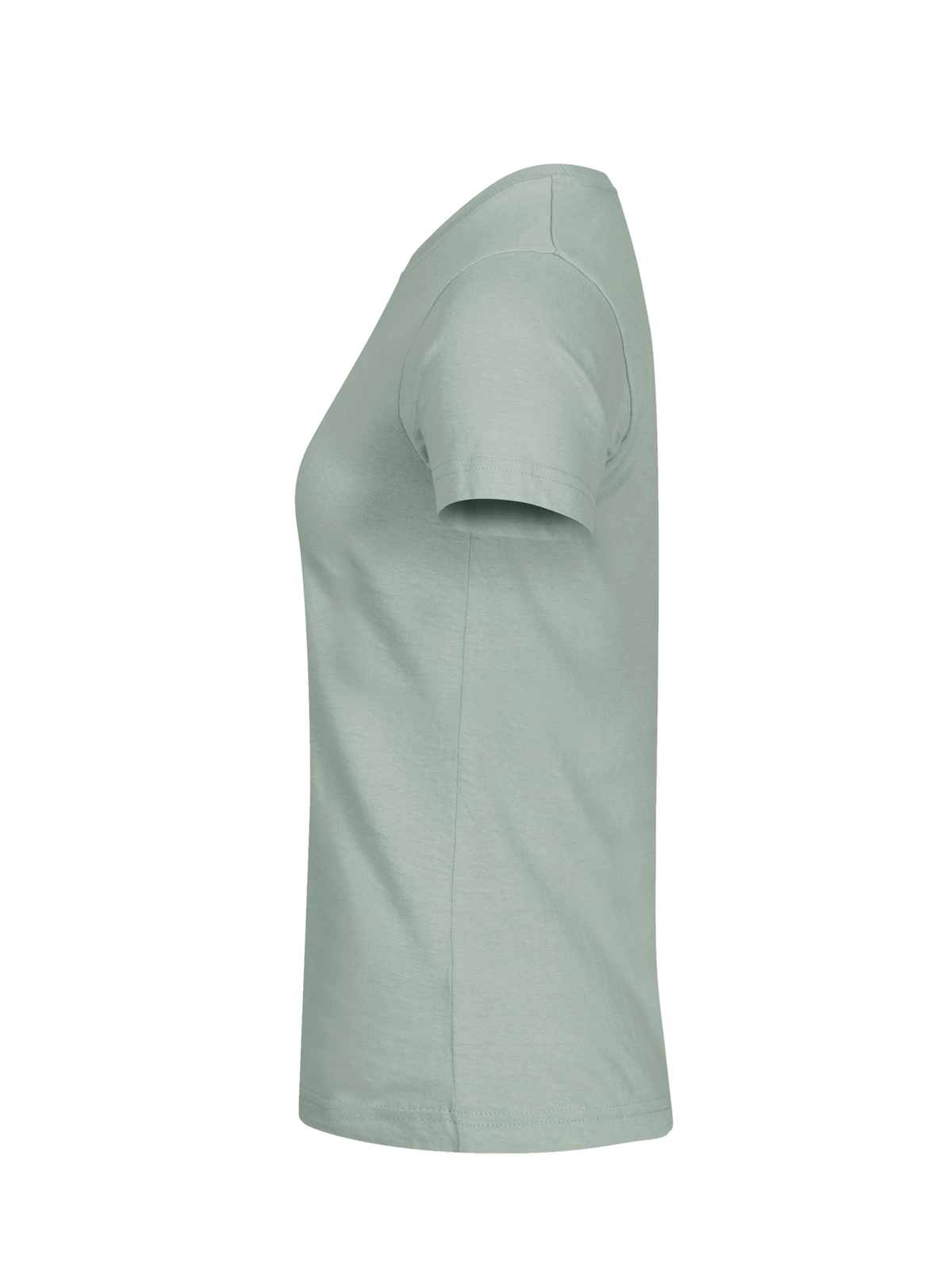 Clique Basic-T – dame – Salviegrønn – venstre side