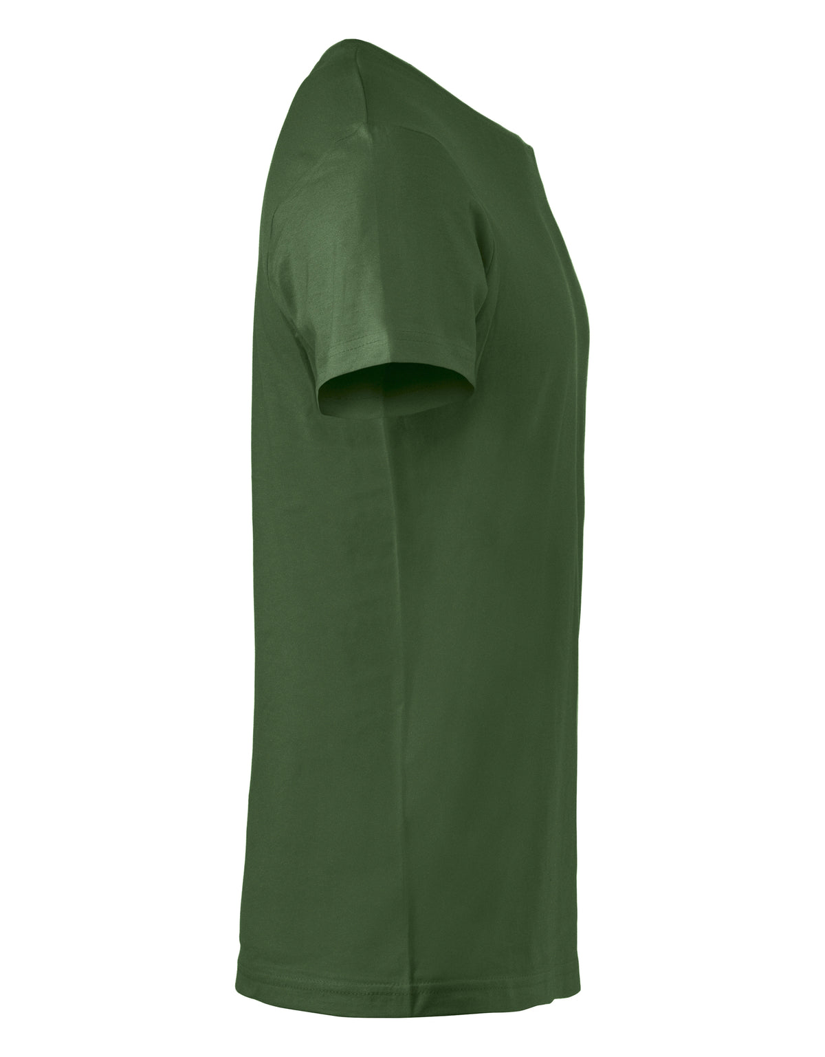 Clique Basic-T – junior – Flaskegrønn – høyre side