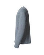 Clique Basic-T L/S – Gråmelert – venstre side