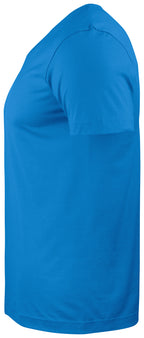 Clique Basic-T V-neck – Kongeblå – venstre side