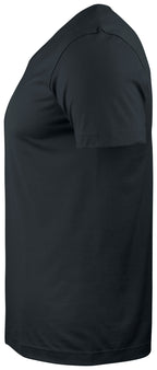 Clique Basic-T V-neck – Svart – venstre side