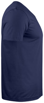 Clique Basic-T V-neck – Mørk marineblå – høyre side