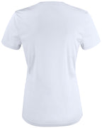 Clique Basic Active-T – dame – Hvit – bakside