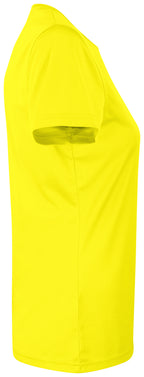 Clique Basic Active-T – dame – Signalgul – høyre side