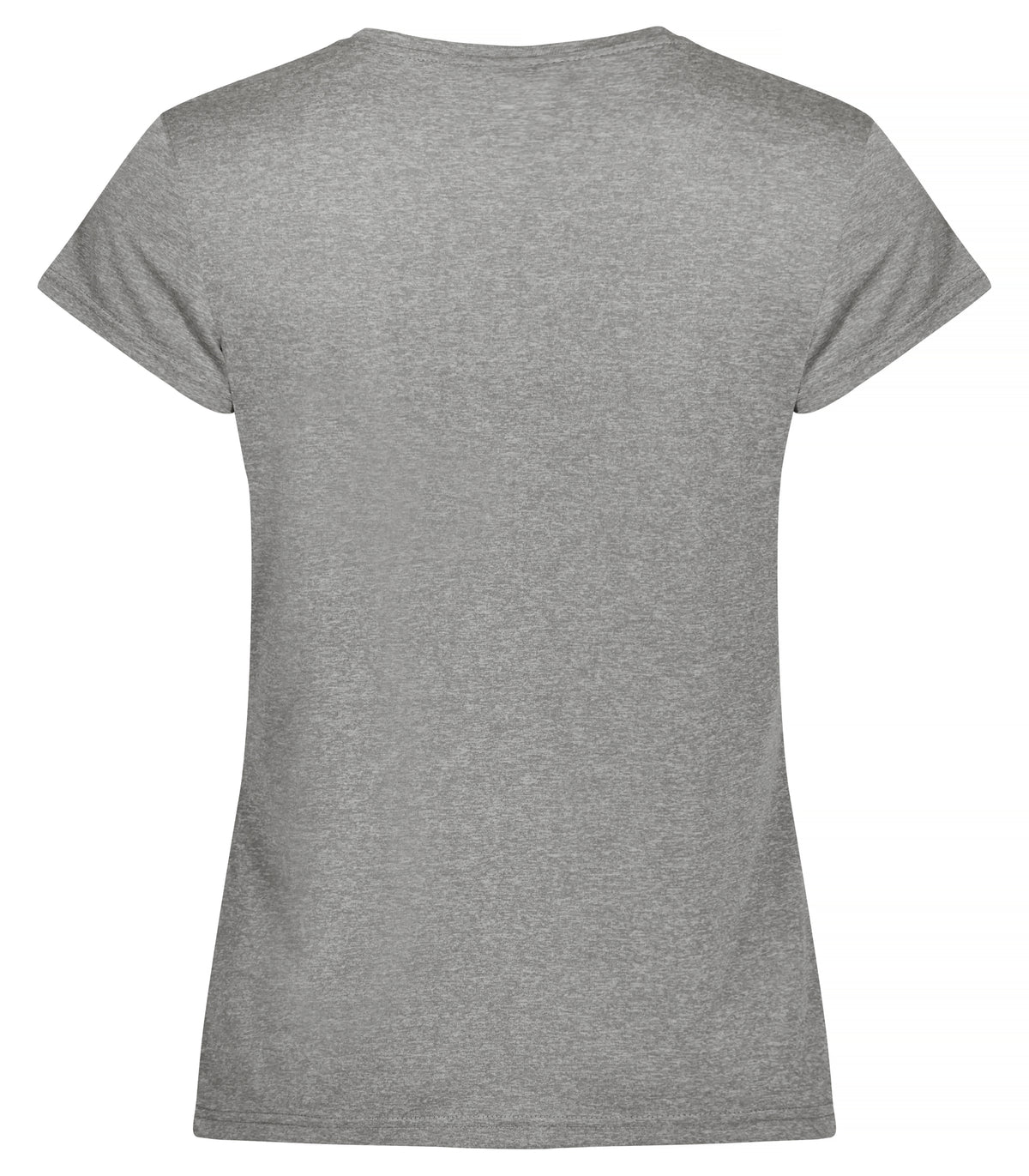 Clique Basic Active-T – dame – Gråmelert – bakside