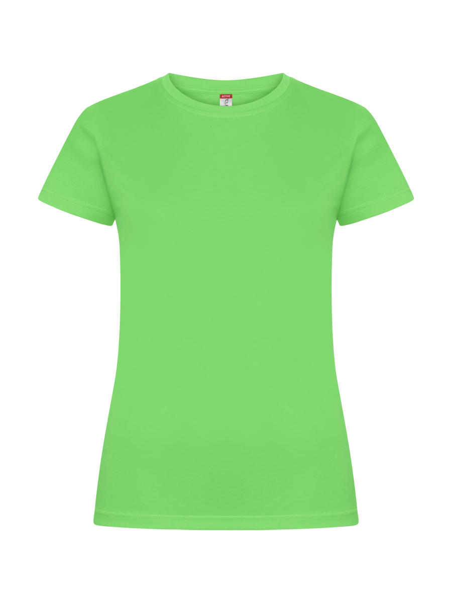Clique Basic Active-T – dame – Aktiv grønn – forside