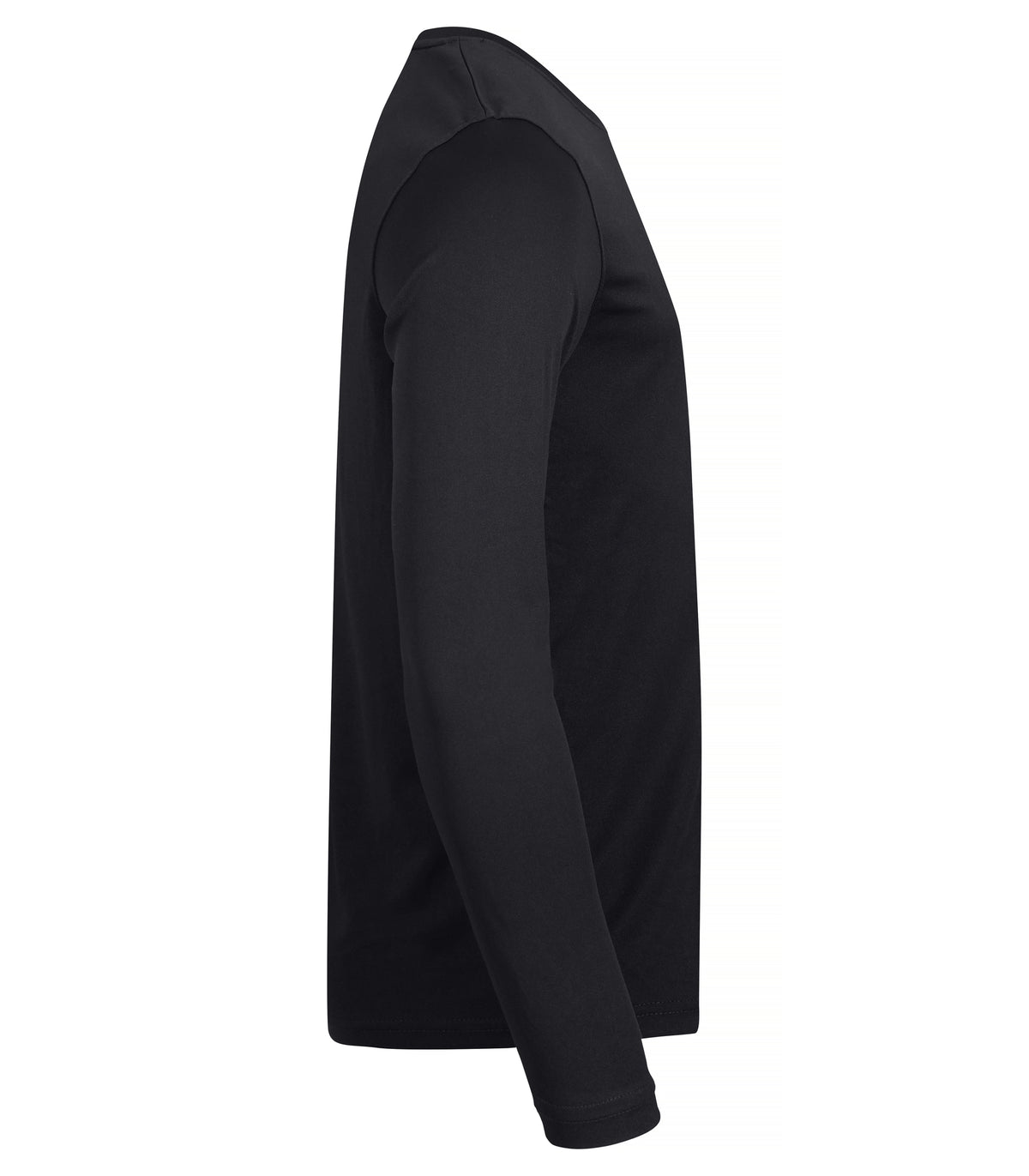 Clique Basic Active-T L/S – Svart – høyre side