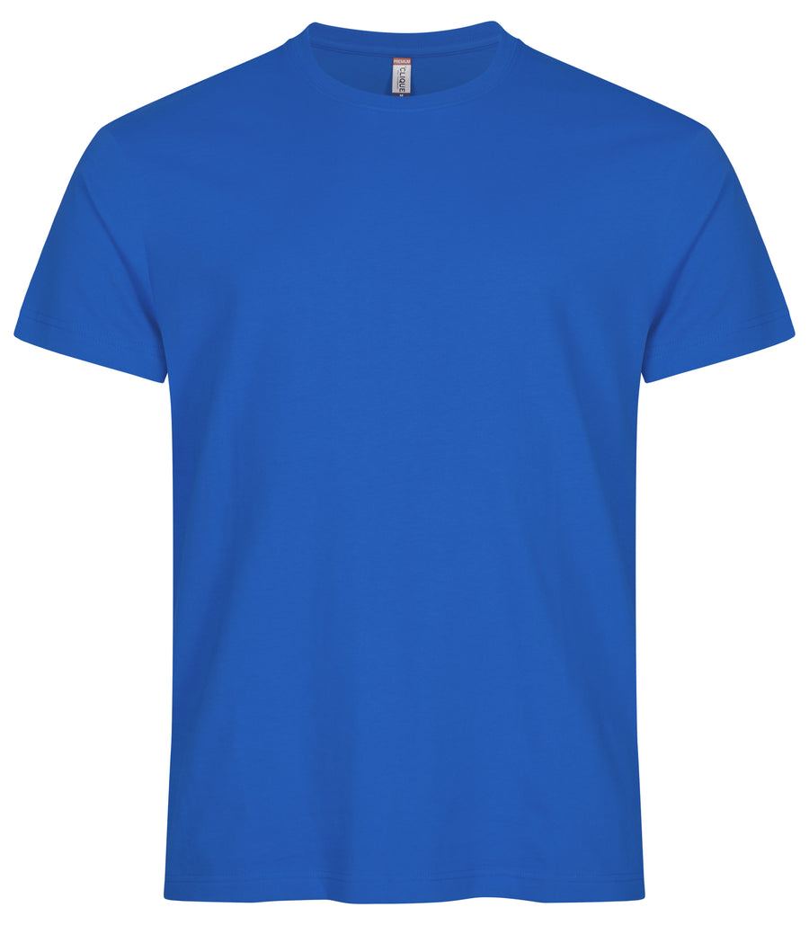 Clique Premium Long-T – Kongeblå – forside