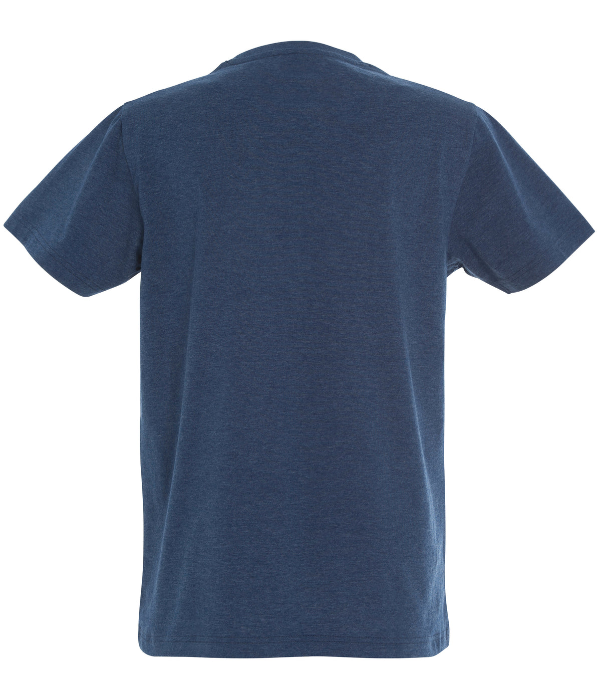 Clique New Classic-T – Blåmelert – bakside