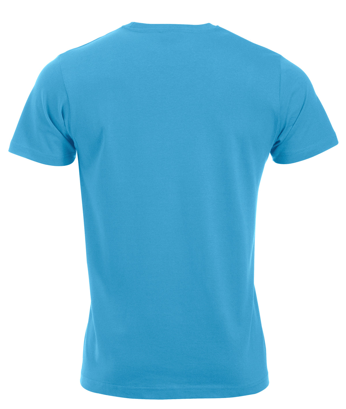 Clique New Classic-T – Turkis – bakside