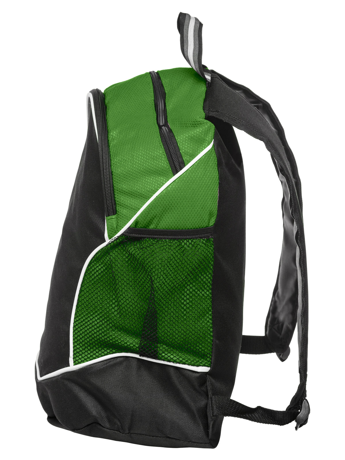 Clique Basic Backpack – Eplegrønn – venstre side