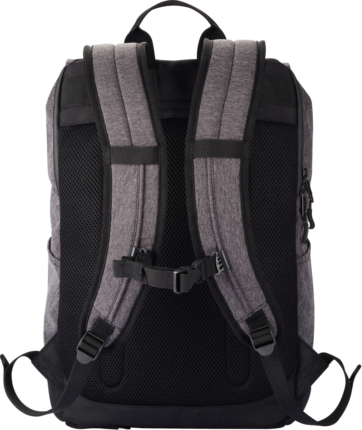 Clique Roll-Up Backpack – Antrasittmelert – bakside
