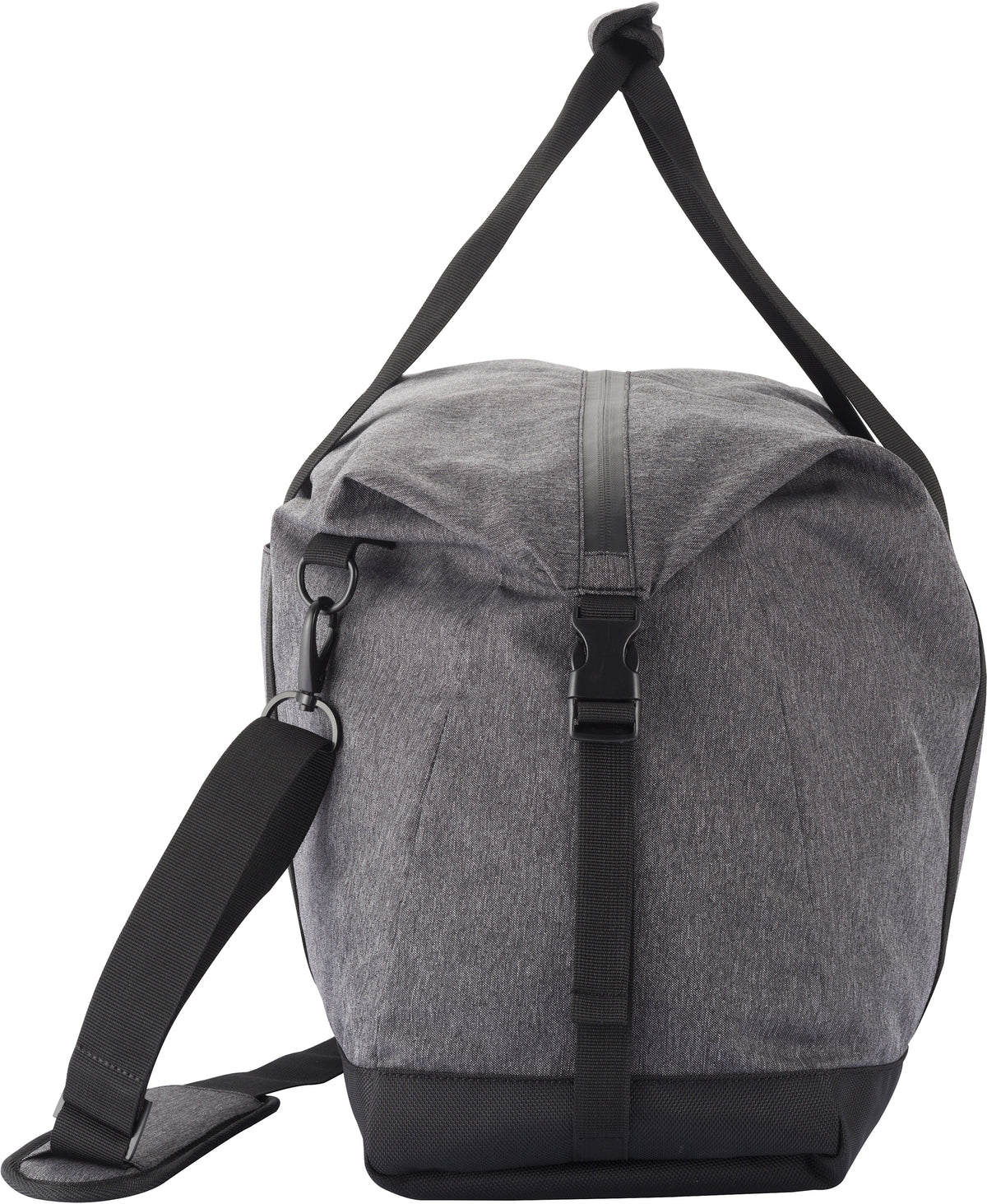 Clique Weekend Duffle – Antrasittmelert – venstre side