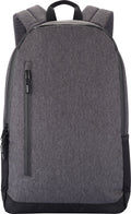 Clique Street Backpack – Antrasittmelert – forside
