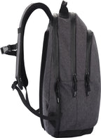 Clique City Backpack – Antrasittmelert – høyre side