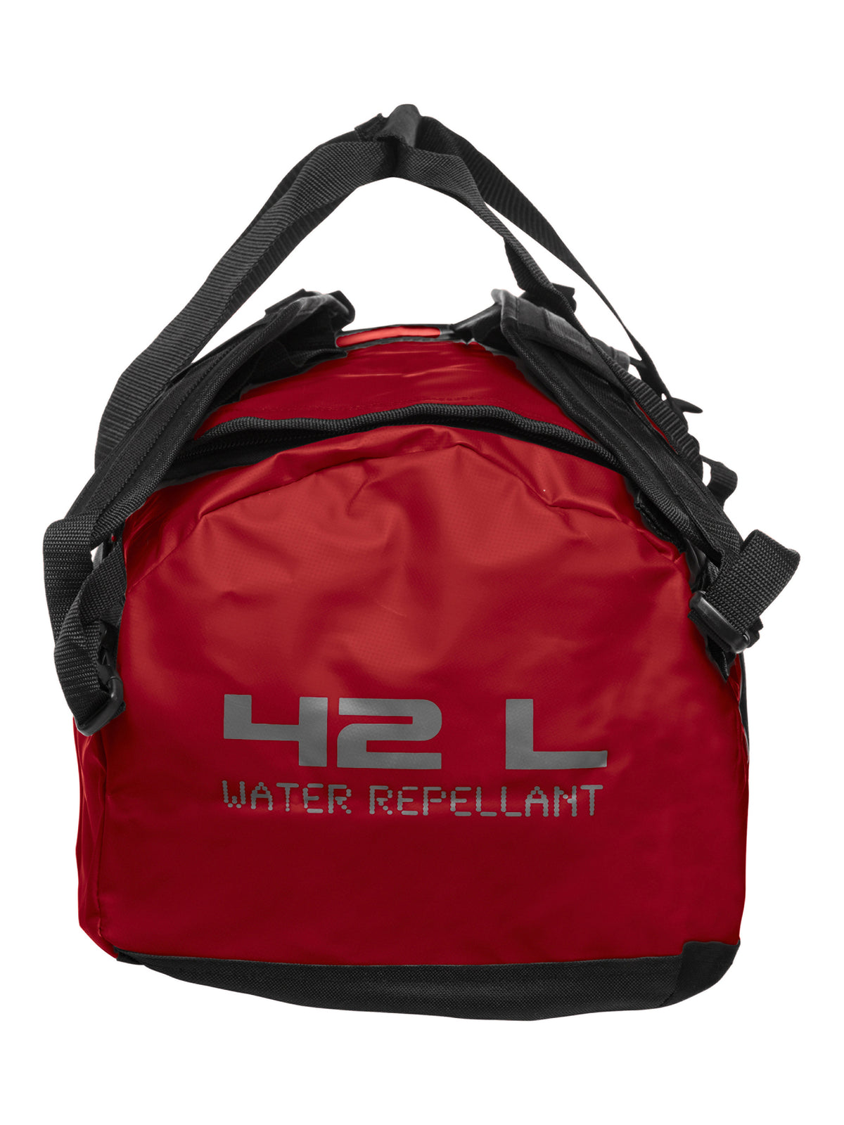 Clique 2-in-1 bag 42L – Rød – venstre side