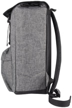 Clique Melange Backpack – Gråmelert – høyre side