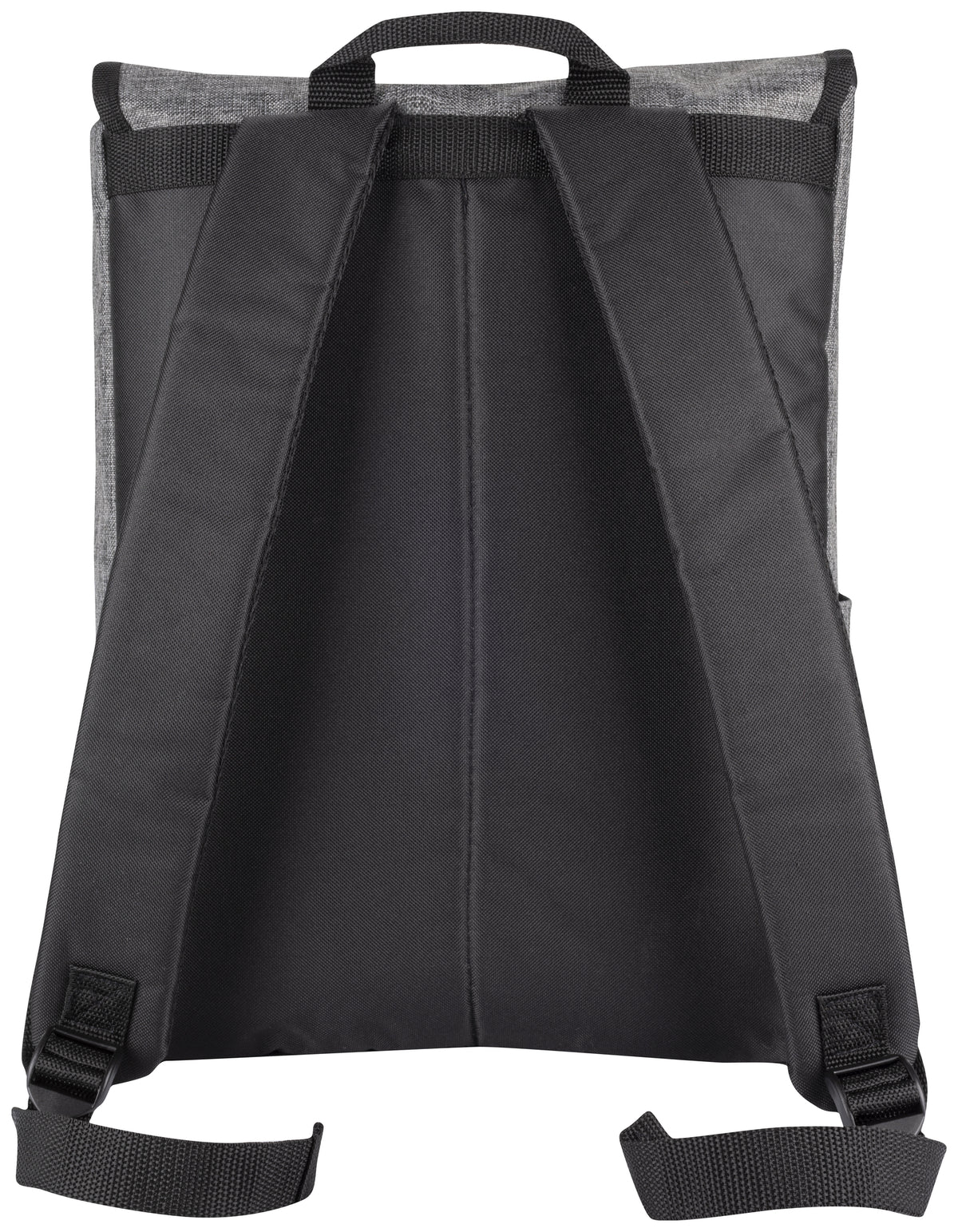 Clique Melange Backpack – Gråmelert – bakside