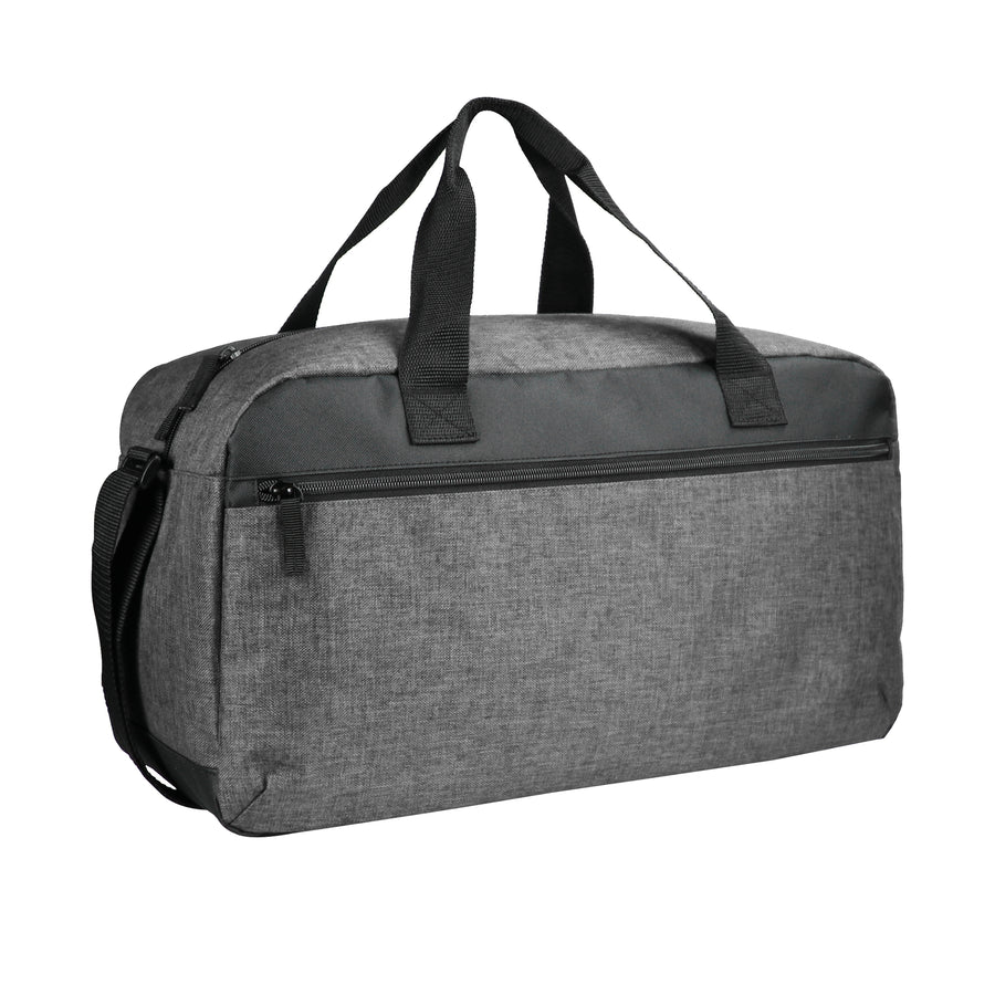 Clique Melange Travel Bag – Gråmelert – forside