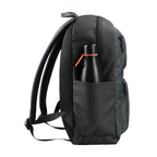 Clique Prestige Backpack – Antrasittmelert – venstre side