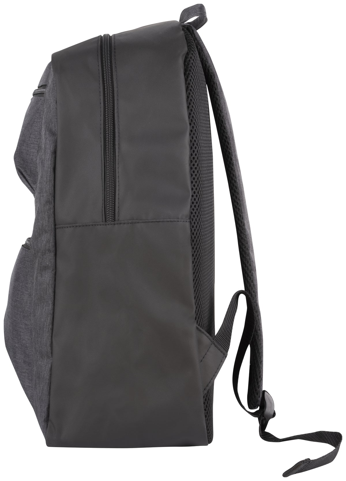 Clique Prestige Backpack – Antrasittmelert – høyre side