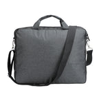 Clique Prestige Briefcase – Antrasittmelert – bakside
