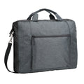 Clique Prestige Briefcase – Antrasittmelert – forside